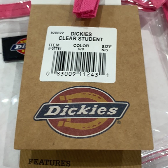 Dickies Clear Student Backpack, - Picture 15 of 16